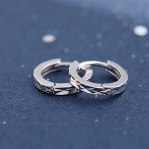 925 Earrings- Hoops huggies